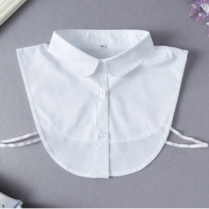 取り外し可能なハーフフェイクディッキーカラーブラウス（女性用シャツ） - Product Image 6