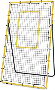 Attrezzatura professionale da Baseball e Softball Rebounder rete Pitchback regolabile angolo da <span class=keywords><strong>Cricket</strong></span> Rounder - Product Image 2