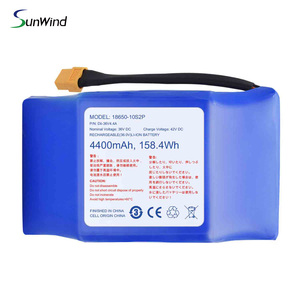 OEM/ODM Hoverboard-Akku 36V 4,4Ah 10s2p 18650 Akkupack für Elektroroller Balance-Car SWLPB - Product Image 1