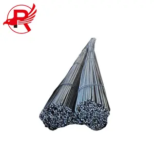 China molino produce hrb500b 12MM 16mm 25mm 28mm de diámetro barra corrugada de refuerzo de acero reforzado con bajo carbono