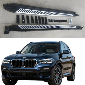 JOESHIER Accessoires automobiles d'usine chinoise Marchepieds latéraux pour SUV BMW X3 G01 18-24 en alliage d'aluminium Protection et Décoration - Product Image 6