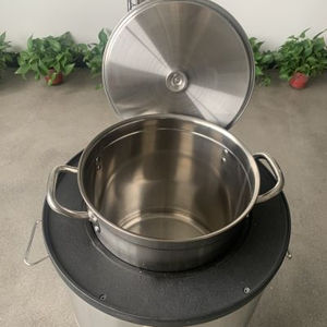 Stainless Steel High-quality Multi-functional Big <strong>Rocket</strong> Institution Wood Charcoal <strong>Stove</strong> - Product Image 2