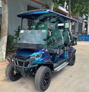 2025 nuevo diseño <span class=keywords><strong>precio</strong></span> de fábrica lujo Popular moderno 6 personas carrito de golf eléctrico 6 plazas para campo de golf - Product Image 2
