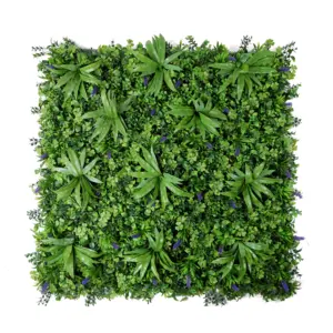 artificial wall plants panel vertical garden green solar cell to panel assembly artificial plant grass wall panel