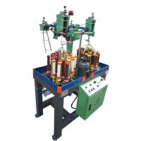 Machine de tressage de cordon de dentelle de chaussure double couleur à grande vitesse certifiée CE Xiangdao 26 broches et 2 têtes Offre Spéciale