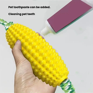 Giocattoli per Animali di Alta Qualità, Giocattolo da Masticare per Cani a Forma di Mais in TPR Ecologico, Prodotti per Animali Domestici, Giocattolo Interattivo per Cuccioli, Accessori per Cani - Product Image 3
