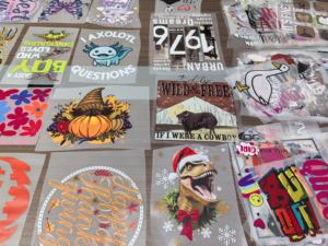 Wholesale for Transfers Garment Heat Transfer <b>Stickers</b> Ready Press Custom Clothing Labels Printing - Product Image 2