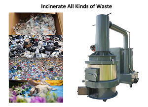 Incinerador de Residuos Pequeño BNIF 50, Quemador de Combustible Dual, 20 a 50 kg por Día, Sistema de Eliminación de Residuos Rurales - Product Image 2