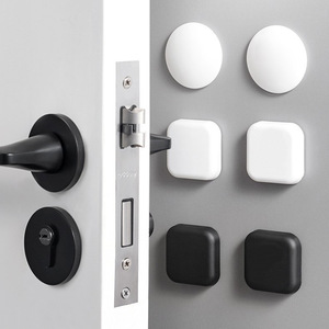 Protector de Puerta Anticolisión de Silicona Esmerilada de 43 mm, Estilo Simple, Montado en la Pared - Product Image 1