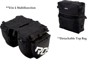 Échantillon gratuit, sacoche de vélo multifonctionnelle, sacoche de vélo imperméable, sacoche de selle de vélo, sac de transport - Product Image 2