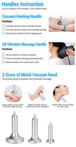Masajeador Vertical 4 en 1 con Vacío, Calor y Adelgazamiento Pro <span class=keywords><strong>G8</strong></span>, Máquina de Masaje G5 con Ventosas para Celulitis - Product Image 6