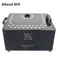 Machine à fumée de scène SITERUI SFX pour théâtre, festival, célébration, effet de fumée intense, double pompe, double chauffage, 3000W, écran LCD, DMX 512, réservoir de 5L