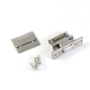 Kẽm Hợp Kim Nhiệm Vụ Nặng Nề Cửa Con Lăn Bóng Bắt Cửa Mùa Xuân Chốt Chải Nickel Có Thể Điều Chỉnh Con Lăn Bắt - Product Image 1