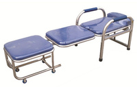 Chaise d'accompagnement hospitalière, chaise de visite pour patient, chaise de repos pour examen, chaise de repos pour patient, lit