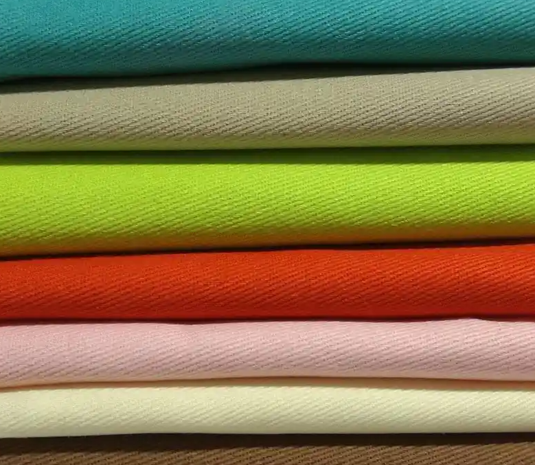 High Quality 97% Cotton 3% Elastane Twill Light Industrial Fabric Excellent for Textile Applications