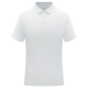 Modal Business Short Sleeve <b>Polo</b> Shirt Glacier Blue Loose Fit Breathable Summer Corporate Uniforms - Product Image 2