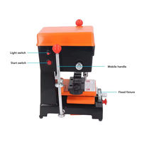 Machine à découper les clés verticale 200w 368a 180w pour 110v et 220v Machine à dupliquer les clés Outils de serrurier