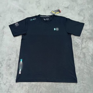 T-shirt sportif à manches courtes en soie glacée pour hommes, coupe ajustée, séchage rapide, évacuation de l'humidité, respirant, haute élasticité, été T55 - Product Image 6