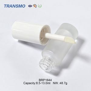 Tube de gloss à lèvres en marque privée, emballage en plastique de luxe pour rouge à lèvres avec impression sérigraphique, contenant cosmétique personnalisé - Product Image 4