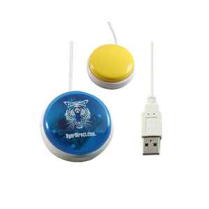 Bouton combiné de touche de raccourci <span class=keywords><strong>USB</strong></span> grande carte de visite rouge Webkey Mailer avec bouton poussoir de lien Web - Product Image 2