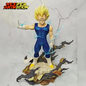 Figura de Anime de Gran Tamaño HESPER, <span class=keywords><strong>Majin</strong></span> <span class=keywords><strong>Vegeta</strong></span> con 2 Cabezas, Dragón Móvil, Figura de PVC, Modelo de Juguete, Material de PVC, Estilo de Dibujos Animados Unisex - Product Image 2