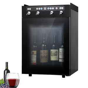 Refrigerador Compresor Eléctrico Automático <span class=keywords><strong>de</strong></span> Alta Calidad para Bar <span class=keywords><strong>de</strong></span> Vinos, <span class=keywords><strong>Dispensador</strong></span> <span class=keywords><strong>de</strong></span> <span class=keywords><strong>Vino</strong></span> para 4 Botellas - Product Image 1