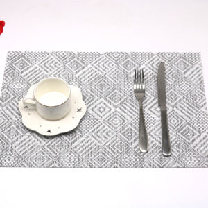 Mantel Rectangular de PVC de estilo bohemio clásico al por mayor para decoración de comedor de boda y cocina con alfombrillas y almohadillas de desagüe - Product Image 1