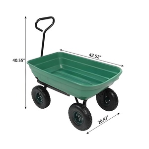 Gerobak Dorong Lipat Tipe Baki Kain Kanvas Mudah Disimpan untuk Kebun, Pertanian, dan Penggunaan Luar Ruangan - Product Image 5