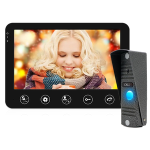 1080P có dây 7-inch Video Doorphone intercom với tầm nhìn ban đêm RFID mở khóa cho hai chiều thông tin liên lạc an ninh nhà hệ thống - Product Image 6