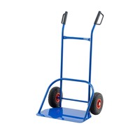 Chariot professionnel à trois roues GU030 avec pelle basculante et chariot à main