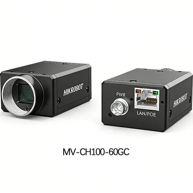 Hikrobot 10MP 1-inch CMOS Global Shutter Industrial Camera MV-CH100-60GMGC GigE 11.6fps for Precision Inspection