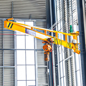 Fabrika çıkış fiyatı duvara monte 1ton 2ton <span class=keywords><strong>3ton</strong></span> mobil duvar pergel vinç - Product Image 5