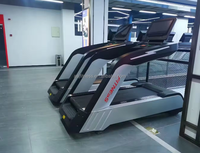 Tapis roulant commercial robuste ASJ9906, moteur AC 3-7 CV, grande machine de course, tapis roulant de salle de sport
