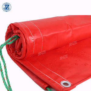 Bâche imperméable enduite de PVC 18oz avec la boucle de cuivre - Product Image 1