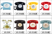 Téléphone filaire vintage rétro, téléphone fixe à l'ancienne, mignon et décoratif, téléphones filaires pour la maison et le bureau