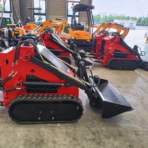 Lớn xô loader 23 HP điện lớn chất lượng hàng đầu nhỏ Crawler Mini Skid Steer lật Ht380 Bánh Xe Tải - Product Image 3