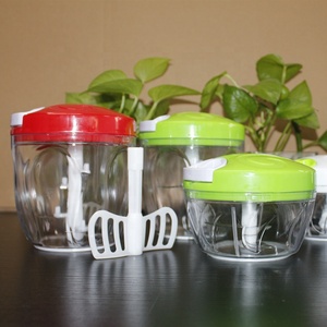 CHRT-pequeño Cortador Manual multifunción para carne, verduras, ajo, <span class=keywords><strong>picadora</strong></span> rápida de alimentos - Product Image 5
