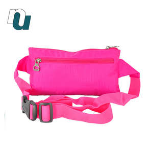 Sac banane élégant et tendance en rose carmin, accessoire moderne et frais pour filles, sac pour téléphone portable quotidien - Product Image 1