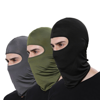 Máscara Facial Anti-UV con un Orificio, a Prueba de Viento, para Motociclismo, Ciclismo, Táctica, Camuflaje, Gorro Balaclava