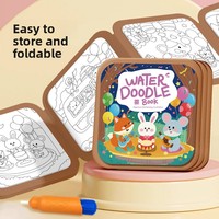 Magisches Wassermalbuch für Kinder, wiederverwendbares Kritzel- und Zeichenspielzeug, Malbuch, Kindergarten, Früherziehung, Baby-Ruhebuch