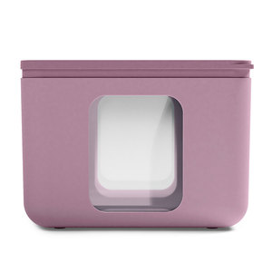 Conteneurs de rangement alimentaire carrés en polypropylène mauve, fabrication italienne, vente chaude, organisation optimale - Product Image 1