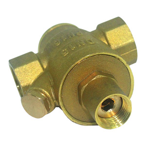 Vanne de réduction de pression Mori River Brass, filetée 3/4 po, réglable pour chauffe-eau et purificateur, à passage direct - Product Image 1