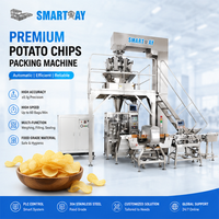 Machine d'emballage verticale VFFS à pesage multi-têtes automatique pour snacks et chips de pommes de terre