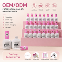 OEM ODM pour Gel d'Extension d'Ongles 35ml Sans HEMA, Non Toxique, Longue Durée, Professionnel pour Salon, Kit de Fournitures d'Art Ongulaire en Bouteille
