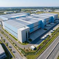 Taller de Estructura de Acero Industrial Anticorrosión de Alta Resistencia con Diseño Gratuito Tekla para Sudamérica