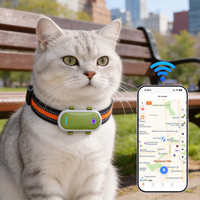 Qcool - Rastreador GPS para Gatos con Seguimiento en Tiempo Real, Valla Electrónica, Resistente al Agua IP67, Batería de Larga Duración, Logotipo Personalizado OEM