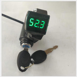 Vôn Kế 12-120V Chỉ Báo Mức Pin + Khóa + Nút Chuyển Đổi Cố Định Phụ Kiện Xe Đạp Điện Xe Tay Ga Xe Ba Bánh MTB Bộ Phận ATV - Product Image 5