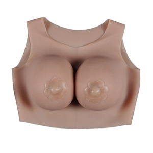Pechos falsos de silicona con cuello redondo realista B <span class=keywords><strong>C</strong></span> D E G <span class=keywords><strong>Copa</strong></span> <span class=keywords><strong>Pecho</strong></span> para Drag Queen Disfraces Shemale Transgénero Ladyboy - Product Image 4