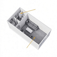 Maison Modulaire Préfabriquée Conteneurisée – Chambre Autonome – Maison Mobile Préfabriquée – Maisons Modulaires Mobiles