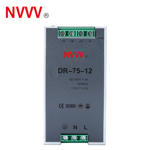 SMPS 75w智能<span class=keywords><strong>DR</strong></span>-75-12V Din导轨自动AI家用3D打印机环保高频开关电源 - Product Image 2